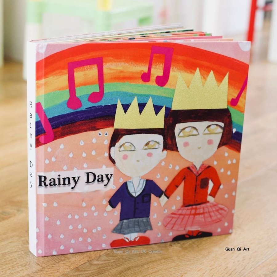 An illustrated children's book DIDI DADA DI Rainy Day: An Illustrated Book of Songs and Stories for Kids